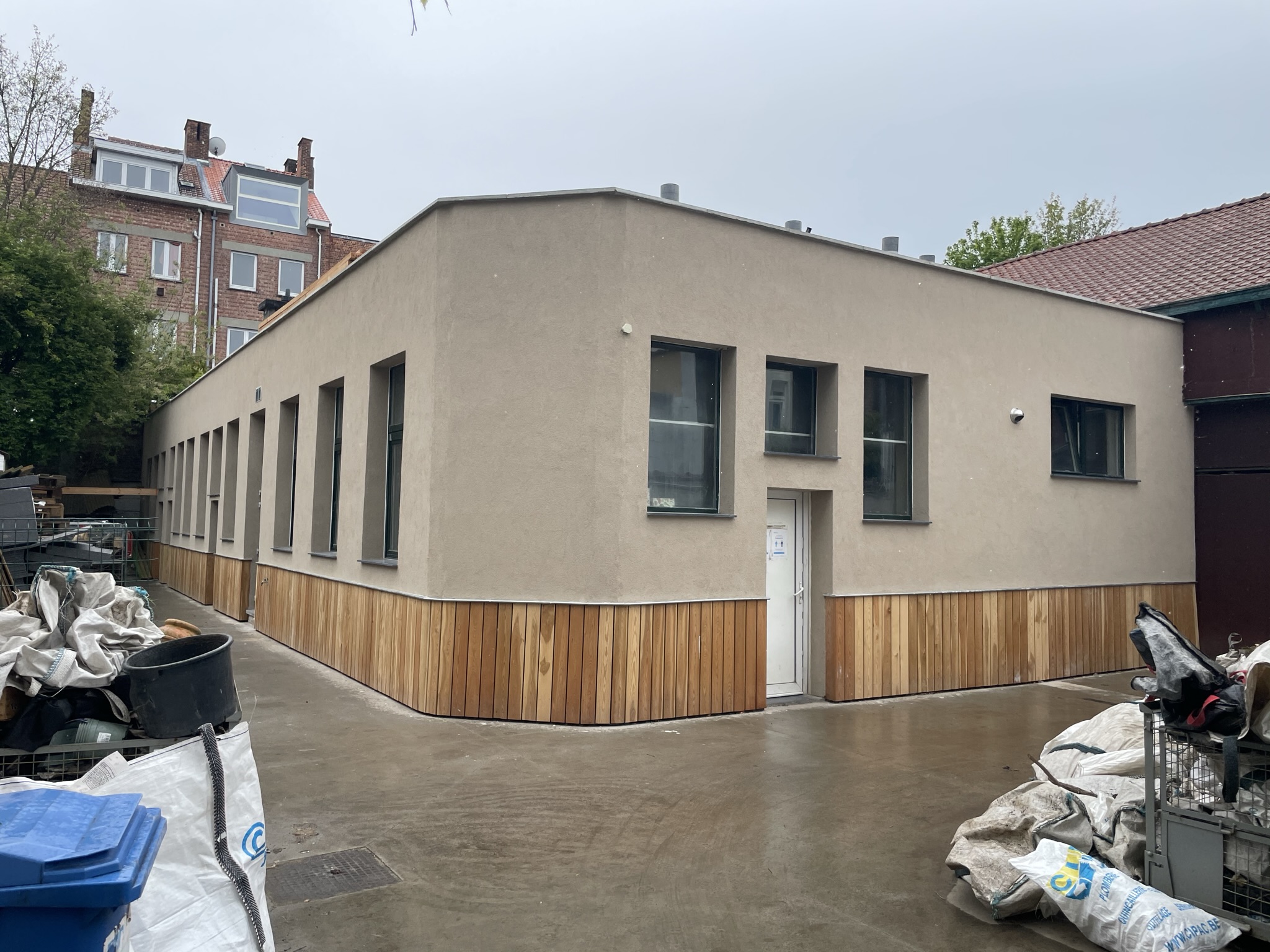 isolation,crepi et bardage en bois